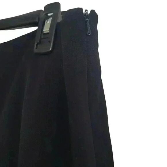 Grace Elements Women's Black Poly/Rayon/Spandex Lined Pencil Straight Skirt w Sl - Picture 7 of 12